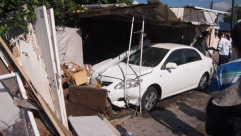  بالصور: 4 إصابات متفاوتة بحادث طرق ذاتي مروّع في مدينة يافا 